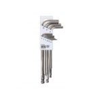 Bahco BE-9770I 9 Piece Ball End Stainless Steel Hexagon Allen Key Set 1.5-10mm