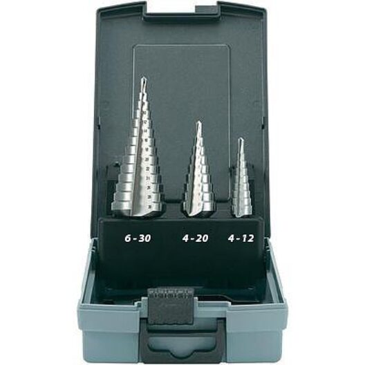 Craft-Pro by Presto 3 piece Step Drill Set with Tri-shank
