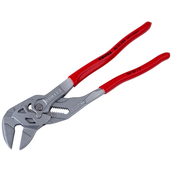 Knipex 86 03 250 Lock Button Waterpump Slip Joint Pliers PVC Grip 250mm