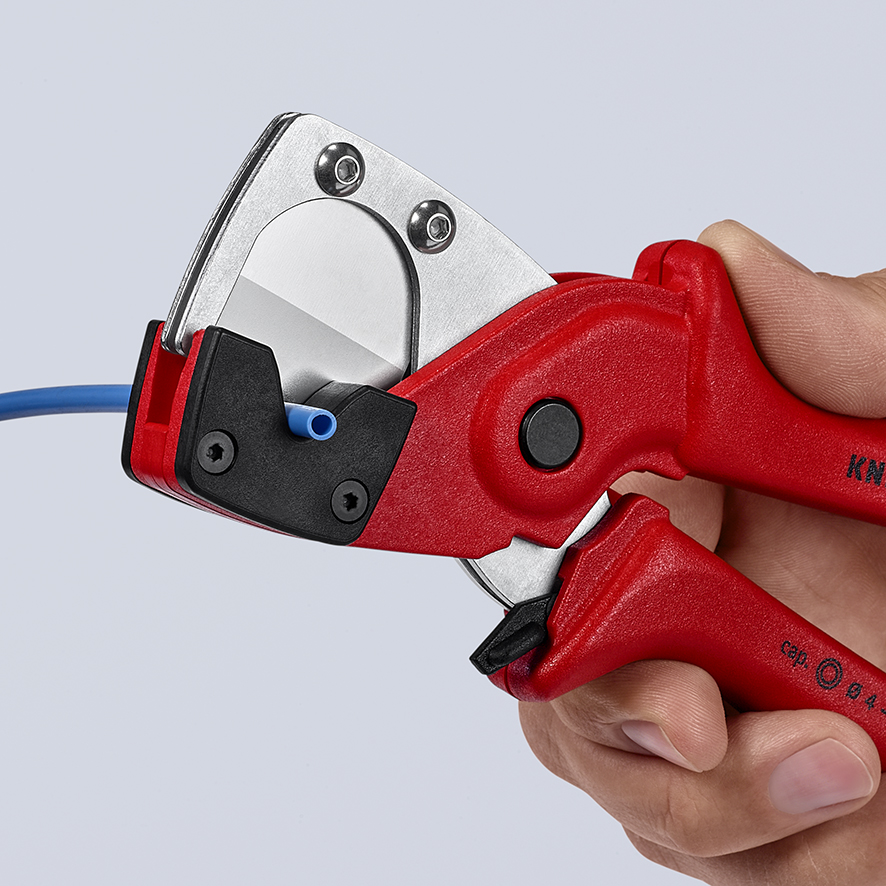 Knipex 90 10 185 Pipe Cutter For Multilayer & Pneumatic Hoses 185mm (4