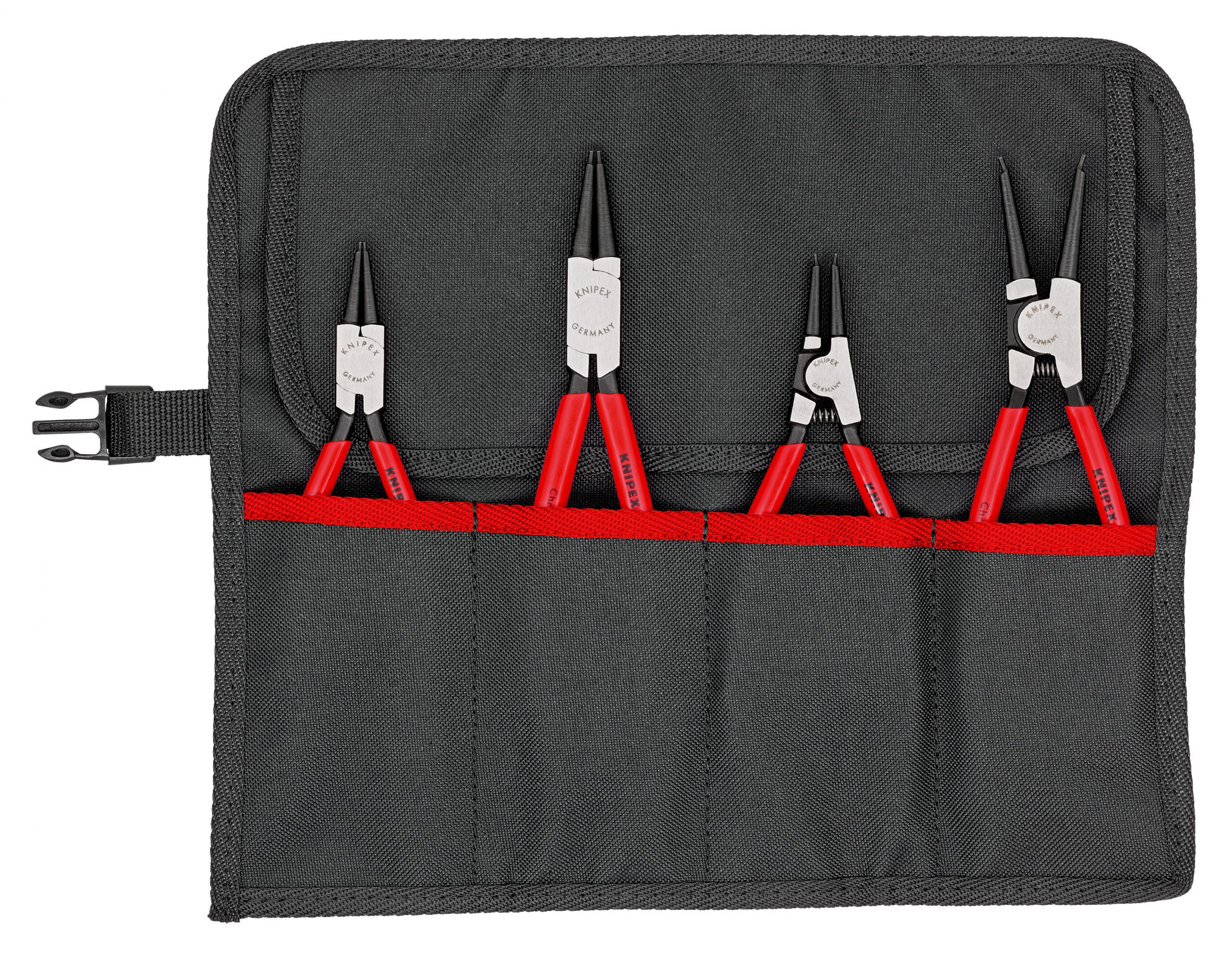 Knipex 00 19 56 V01 4 Piece Circlip Plier Set Internal & External In