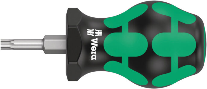 Wera 008858 367 Torx Stubby Screwdriver T20 x 25mm