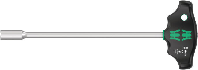 Wera 023387 495 T-Handle Nut Spinner / Runner Socket Wrench 10mm