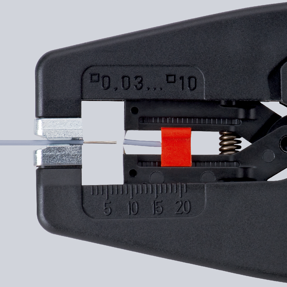 Knipex 12 42 195 MultiStrip10 Automatic Wire Stripper Plier 0.0310mm