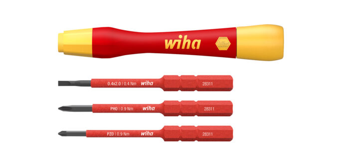 Wiha 43167 PicoFinish® VDE Micro Screwdriver Set Slotted / Phillips / Pozi