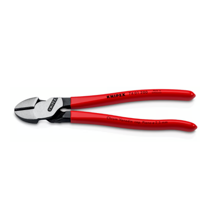 Knipex 74 01 200 High Leverage Diagonal Side Cutter Pliers 200mm