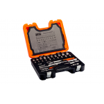 Bahco S410 41 Piece 1/4" &amp; 1/2" Drive Metric Socket &amp; Combination Spanner Set Kit
