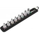 Wera 003974 Belt B Imperial 1 Zyklop 3/8" Drive 8 Piece Hexagon Bit Socket Set With Holding Function 1/8-3/8" AF