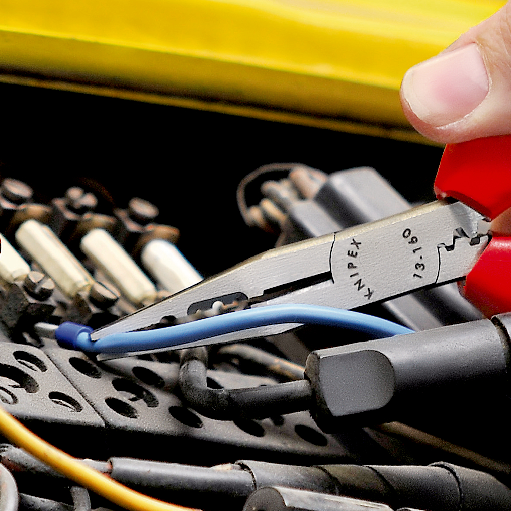 Knipex 13 02 160 Electrician’s Long Nose Pliers Grip