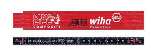 Wiha 37067 Longlife® Plus Composite Folding Rule 2 Metres