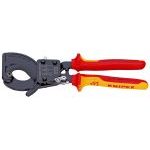 Knipex 95 36 250 VDE Ratchet Action Cable Cutter 250mm