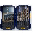 Irwin IW3031503 15 Piece HSS TurboMax Metal Drill Bit Set 1.5-10mm