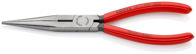Knipex 26 11 200 Snipe Long Nose Side Cutting Pliers (Stork Beak Pliers) 200mm