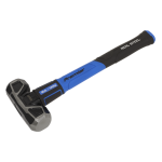 Sealey SLHG04 4lb Club / Lump Short Sledge Hammer - Graphite Handle with Rubber Grip