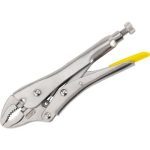 Stanley  0-84-809 Locking Pliers 225mm (9") Curved Jaw - Mole Grips