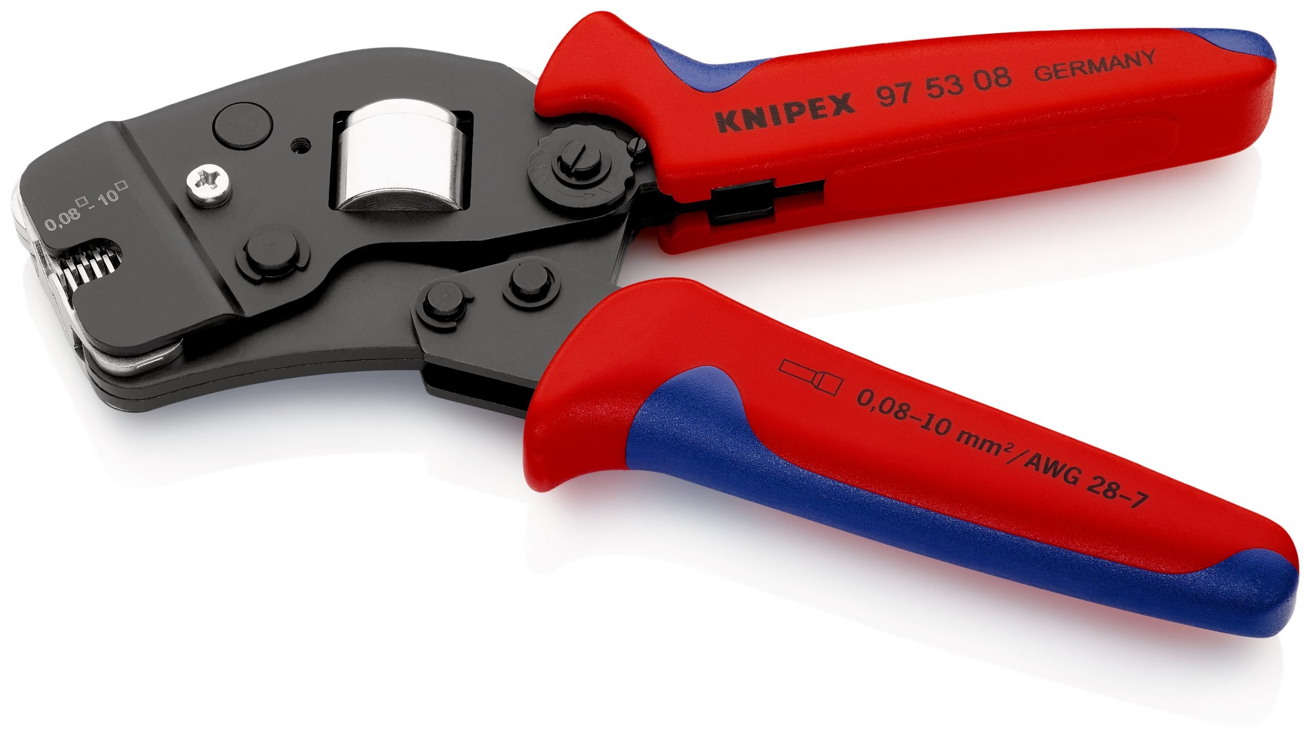 Knipex 97 53 08 SelfAdjusting Crimping Pliers For End Sleeves