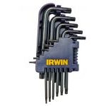 Irwin IW10758 11 Piece Short-Arm Torx Key Set T6-T40