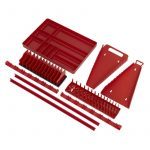 Sealey Tools TSK01 9 Pce Complete Tools Storage Organiser Set - Red