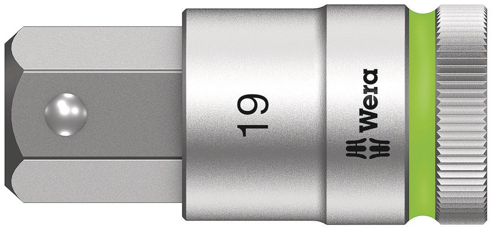 Wera 003829 8740 C HF 1/2″ Drive Hexagon Bit Socket With Holding Function 19mm