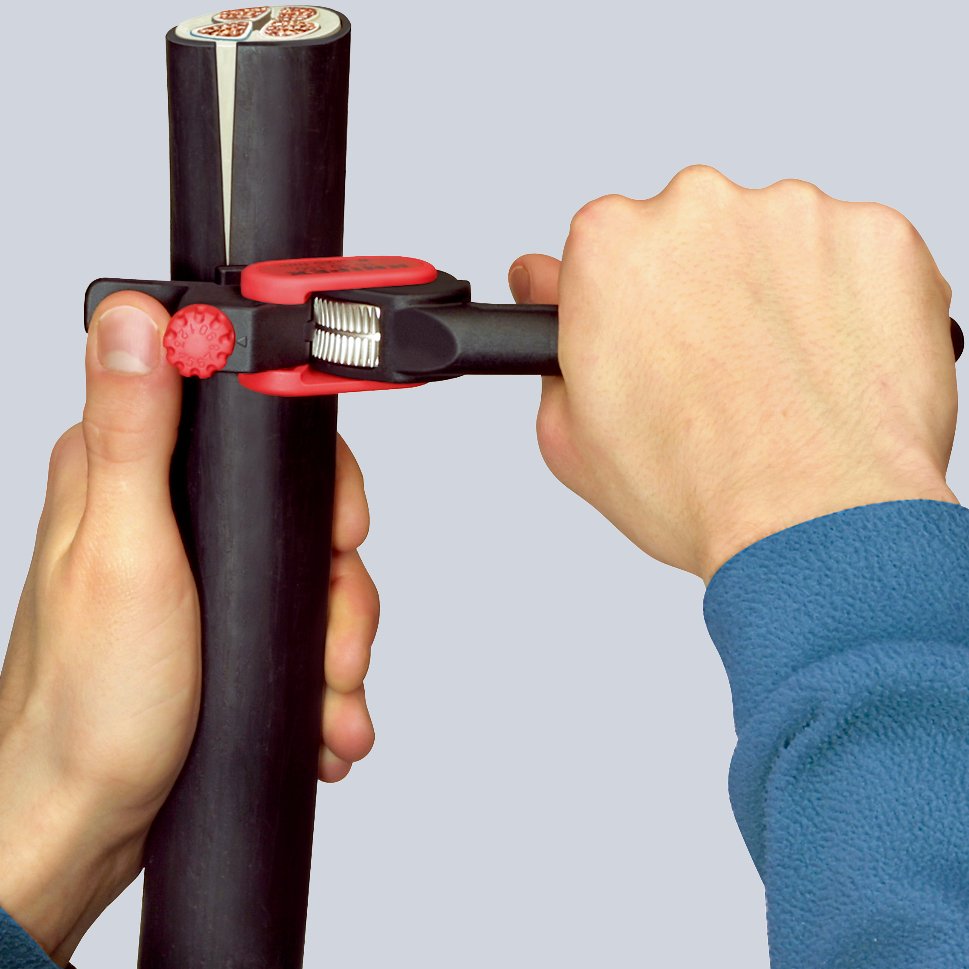 Knipex 16 40 150 Round Cable Dismantling Stripping Tool 25mm | PrimeTools