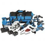 Draper 90473 D20 20V Cordless 7 Piece Jumbo Power Tool Kit