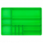 Sealey Tools SPT01HV Tool and Parts Organiser Storage Tray - Hi-Vis Green