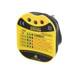 Stanley FatMax FMHT82568-5 LED UK Wall Plug Socket Electrical Tester