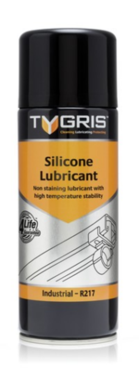 Tygris R217 400ml Silicone Lubricant and Mould Release Spray - Aerosol