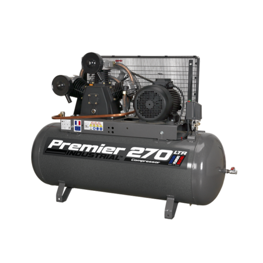 Sealey SAC32775B 270 Litre Belt Drive Compressor - 7.5hp 3ph