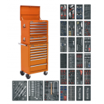 Sealey SPTOCOMBO1 14 Drawer Tool Chest Combination With 1179 Piece Tool Kit - Orange