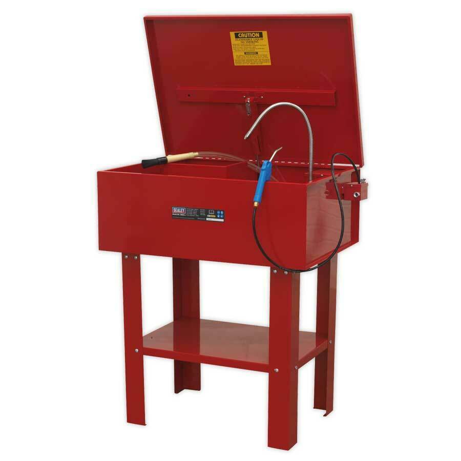 Sealey SM22 Air Operated Parts Cleaning Tank 55L PrimeTools