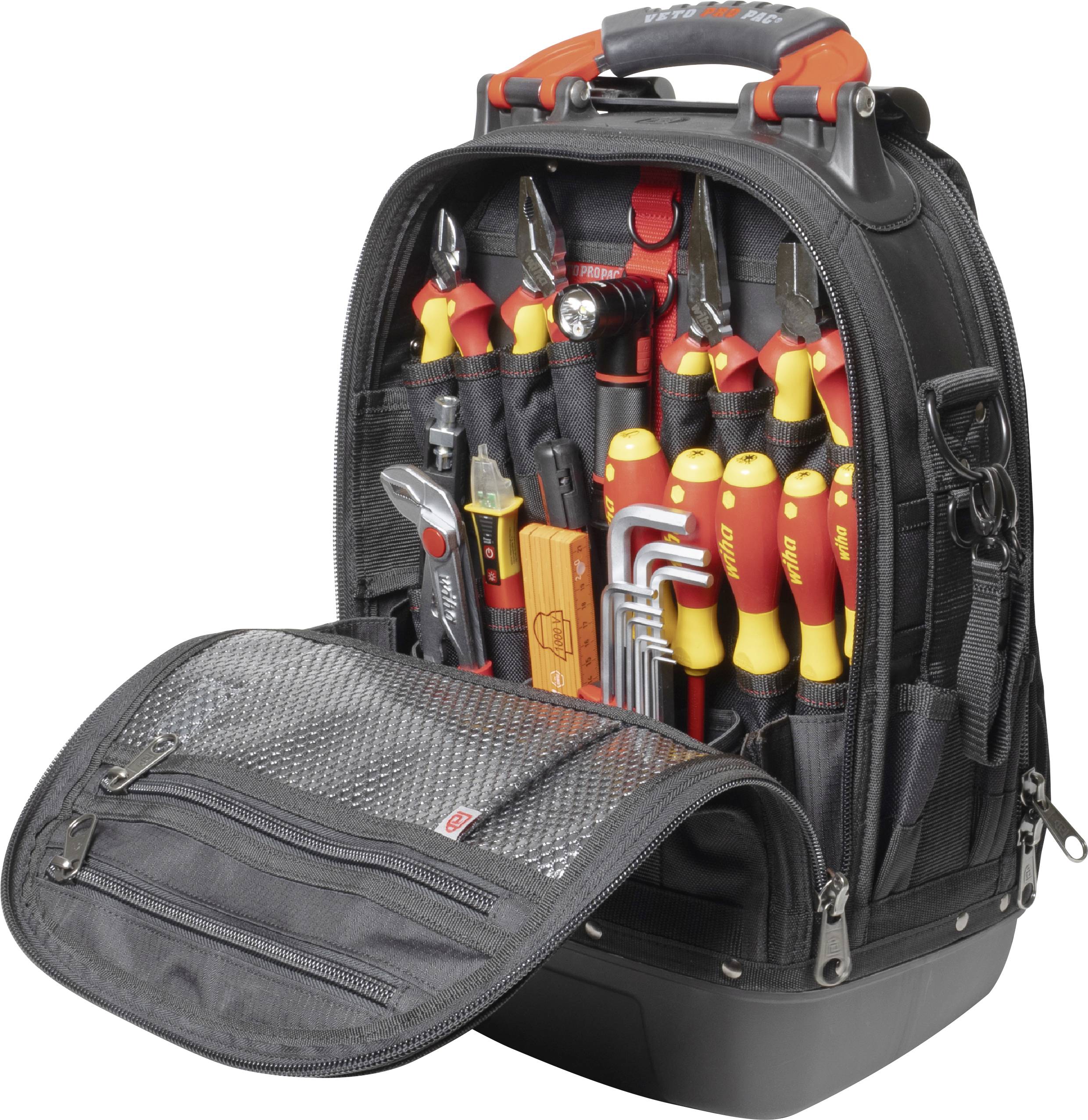 Backpack Men's Shoulder Tool Back Bag Suitcase Electricians Repair ...