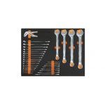 Beta MB12 30 Piece Combination and Double Open End Spanner &; Plier Set Supplied in Foam Module