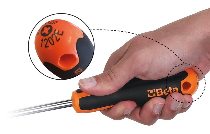 Beta 1209E/PZ Evox Pozi Screwdriver PZ3 x 150mm - Image 3