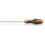 Beta 1260E Grip Slotted Screwdriver with Hexagon Bolster 6.5 x 150mm