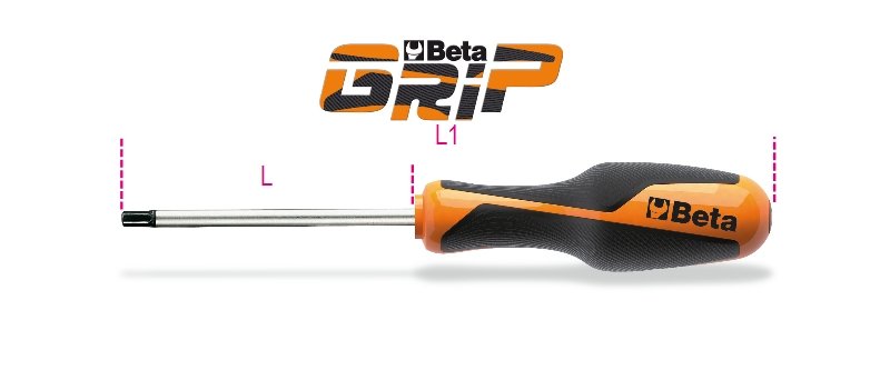 Beta 1264ES Grip Hexagon Screwdriver 3mm - Image 2