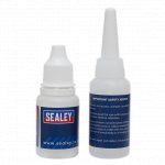 Sealey SCS910 Fast Fix Adhesive / Filler Two Part Repair System White