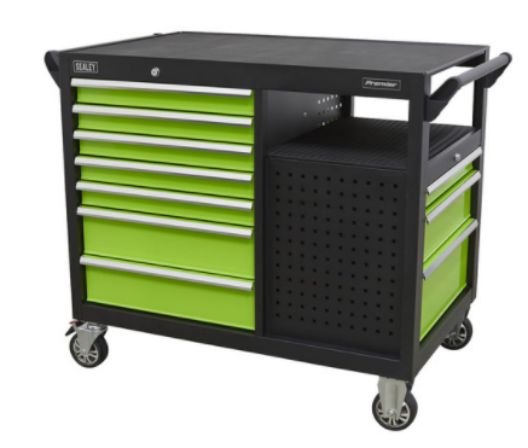Sealey AP45MWS Mobile Workstation 10 Drawer 1140mm