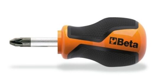 Beta 1269N/PZ Grip Stubby Pozi Screwdriver PZ2 x 30mm