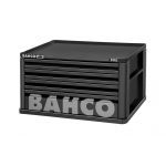 Bahco 1482K4BLACK E82 4 Drawer Top Chest Tool Box for E72 Roll Cabs - Black
