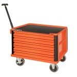 Bahco 1482K5W 26" E82 5 Drawer Top Chest/Tool Box on Wheels Orange