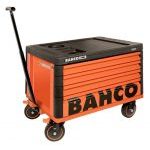 Bahco 1487K4W Premium E87 4 Drawer Top Chest/Tool Box on Wheels Orange