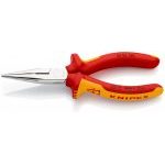 Knipex 25 06 160 VDE Insulated Snipe Nose Side Cutting Pliers (Radio Pliers) 160mm