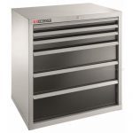 Facom 2936B Heavy Duty Industrial 6 Drawer Cabinet