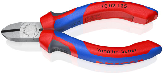 Knipex 70 02 125 Diagonal Side Cutter Pliers (Snips) Comfort Handles 125mm