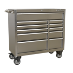 Sealey PTB105511SS Rollcab 11 Drawer 1055mm Stainless Steel Heavy-Duty