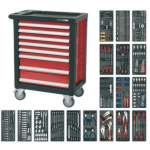 Sealey AP2408TTC08 Rollcab 8 Drawer with Ball-Bearing Slides and 707pc Tool Kit