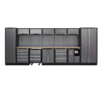 Sealey APMSSTACK01W Superline Pro 4.9m Storage System - Wood Worktop