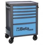 Beta RSC24/6 6 Drawer Mobile Roller Cabinet Blue