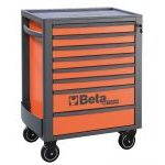 Beta RSC24/8 8 Drawer Mobile Roller Cabinet Orange